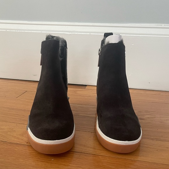 zelma sneakers in anthracite suede